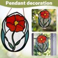 thumbnail image 2 of Home Decoration Rose Pendant Colorful Acrylic Flower Days Pendant Decoration, 2 of 5