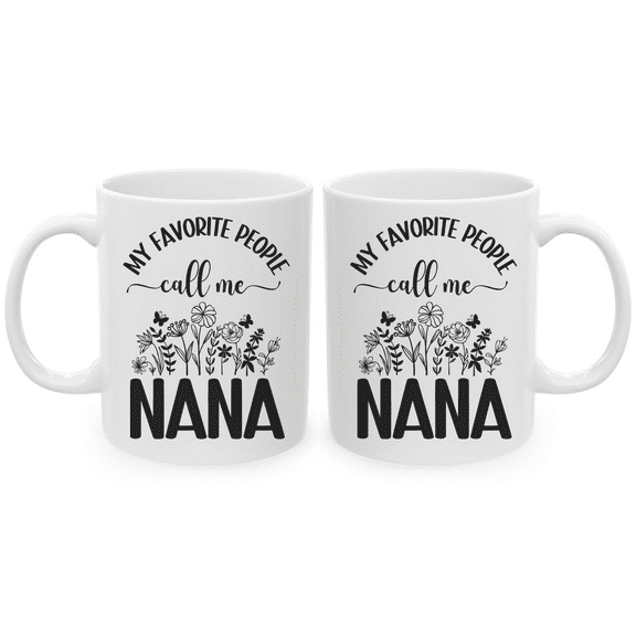 Grandparent Gift Coffee Mug for Nana 11 ounce or 15 ounce Ceramic Mug
