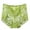 Green, variant on Seamless High Waisted Thong Panty For Women Lace Jacquard Underwear Comfortable Breathable No Show