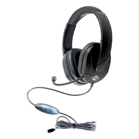 USB Headset Over Ear Mic