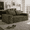Green, variant on CKEASEAN 63" W Corduroy Boneless Couch, Deep Seat 2-Seater Compression Sofa, Comfy Loveseat Sofa with 2 Throw Pillows, Modern Couches for Living Room, Bedroom, Apartment, No Assembly Required