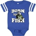 thumbnail image 3 of Inktastic Born to Fish Boys or Girls Baby Bodysuit, 3 of 5