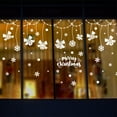thumbnail image 6 of Uxgjfwu Christmas Window Decals, Xmas Snowflake Window Clings, Double-Sided Merry Christmas Stikcers for Home Shop Glass Display Decoration, 6 of 7