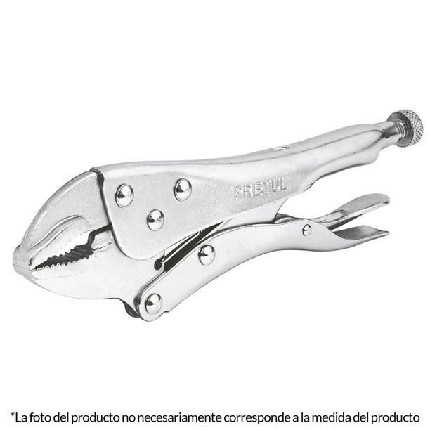 Pinza de Presión 7' Mordaza Curva Pretul PP-7C