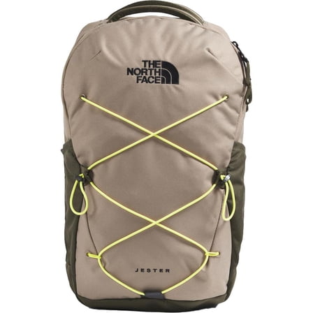 The North Face Jester Everyday Laptop Backpack, Cavern Grey/New Taupe Green, One Size