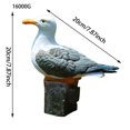 thumbnail image 3 of Real Seagull Outdoor Sculpture,Garden Bird Statue,Beach Statue Decor,Resin Animal Seabird Ornaments,Coastal Beach Decor,Patio Decor for Outdoor Table Decorfor Garden,Terrace,Lawn,Yard, 3 of 5