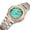rosegold&skyblue, variant on Watch for Woman Square Ladies Quartz Watches Luminous Waterproof Women Female Clock