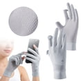 thumbnail image 1 of Gants de Soleil Femmes Doigts Complets Glace Écran Tactile Non Conduite Gants pour Voyage Golf Course, 1 of 9