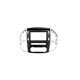 thumbnail image 2 of Radio de coche for Mercedes-Benz W447 Vito 3 2014-2020 Android 2 Din estéreo montaje bisel placa frontal marco kit, 2 of 6