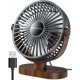 thumbnail image 1 of Ventilador de escritorio con ajuste de 360 grados, portátil, con funcionamiento ultrasilencioso y cubierta frontal desmontable, para una limpieza sin esfuerzo y un flujo de aire personalizable, 1 of 5