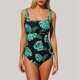 thumbnail image 5 of MKLEKYY Trajes De Baño Mujer Women Floral Printed Straps Jumpsuit Swimsuit Swimwear Bathing Beach Sexy Bikini Swimwear, 5 of 5