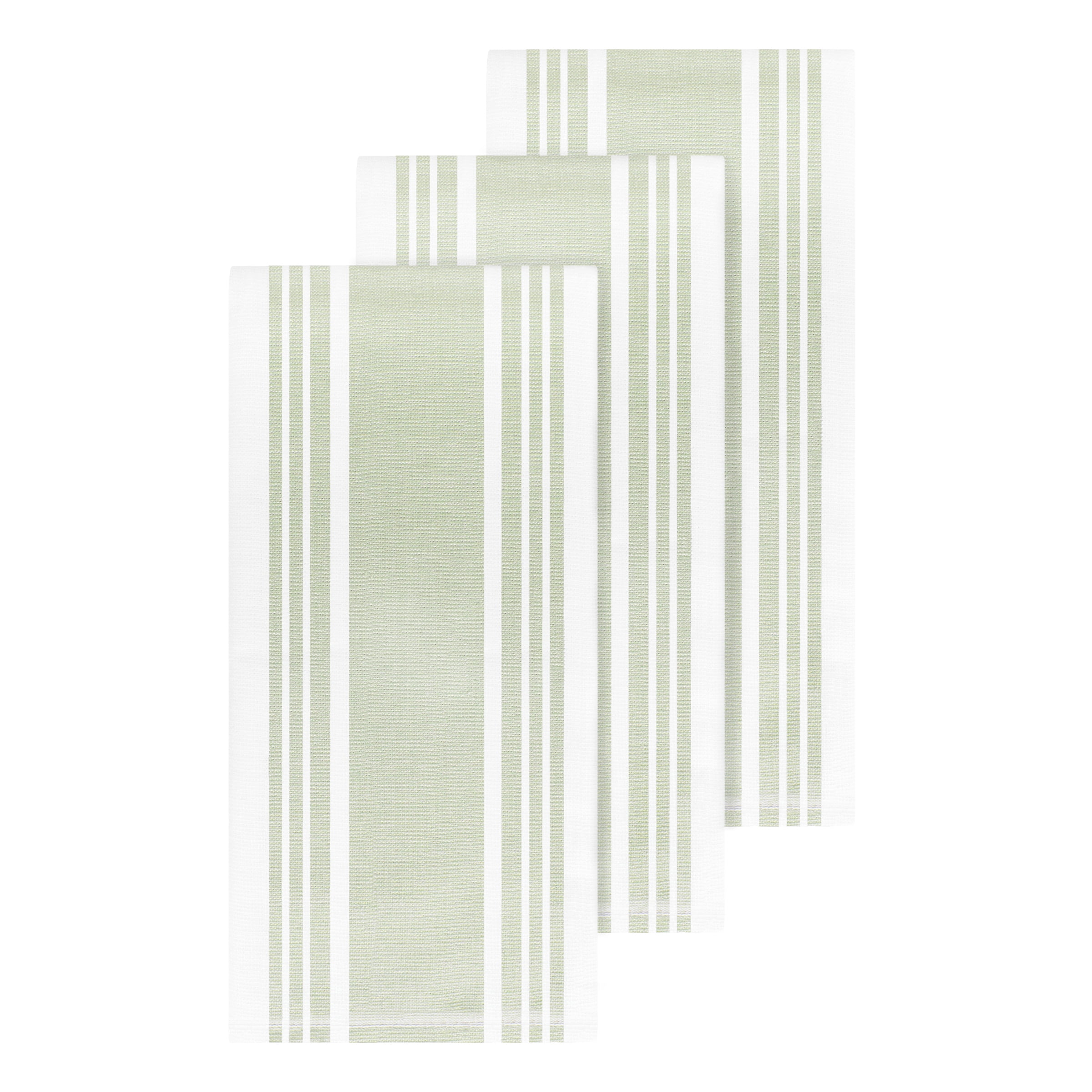 All-Clad Dual-Purpose Cotton Kitchen Towels, 3-Pack, Fennel