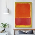 thumbnail image 5 of Painter Mark Rothko Abstract Color Field Yellow Purple Rose Red Posters (5) Painting On Art Poster Scroll Picture Prints Decor Posters 24x36inch(60x90cm), 5 of 6