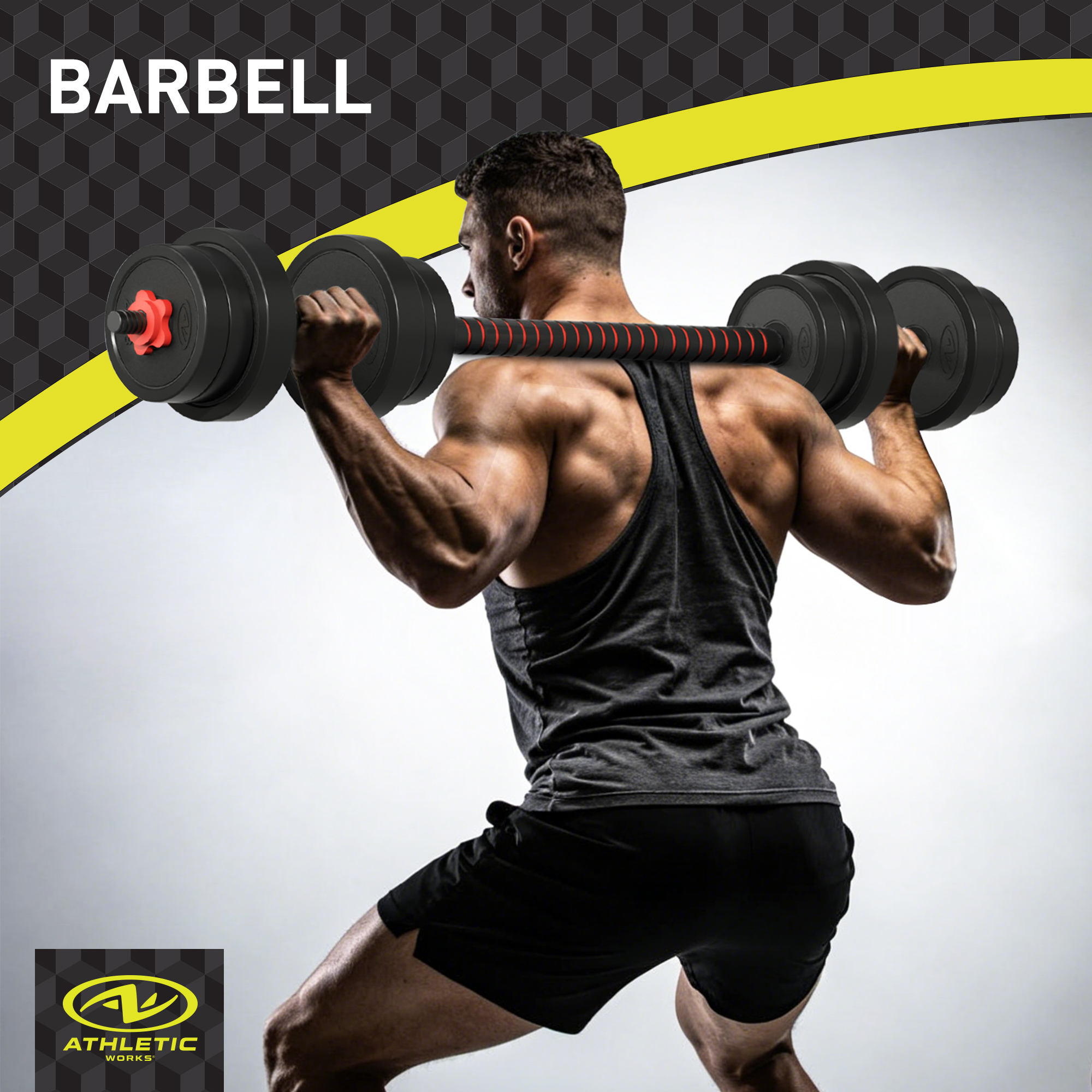 Athletic Works 40 Lb 5-in-1 Adjustable Dumbbell Set photo 4