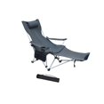 thumbnail image 2 of jinwen Chaise de Camping Pliante Pêche Randonnée Chaise Inclinable Extérieur Fauteuil de Voyage Gris, 2 of 9