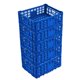 thumbnail image 1 of Yeshouse Caja de almacenamiento resistente con paredes reforzadas, plegable y apilable, de plástico, multiusos para garaje, cocina y oficina, 1 of 8