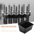 thumbnail image 3 of Slat Wall Bin Black 1Pack 7X5.7X4.5In, 3 of 6