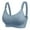 Blue, variant on PPCHVOY Women's Wide Strap Nursing Bras Maternity Bra Full Coverage Non-Slip Support for Large Cups Breastfeeding Underwear for Women M-2XL