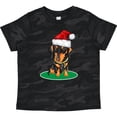 thumbnail image 3 of Inktastic Christmas Dachshund Dog Santa Boys or Girls Toddler T-Shirt, 3 of 5