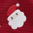 thumbnail image 7 of ATAIKU Newborn Baby Girl Boy Christmas Outfit Fall Winter Santa Claus Romper Button Down Jumpsuit, 7 of 7