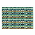 thumbnail image 1 of Geometric Cutting Board, Abstract Trippy Funky Digital Complex Forms Creative Mosaic Technology Motif, Decorative Tempered Glass Cutting and Serving Board, Small Size, Multicolor, by Ambesonne, 1 of 1