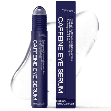 Jtopyrt Caffeine Eye Cream for Eye Puffiness and Dark Circle, Blur Fine Lines, 0.51 fl oz
