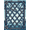 Blue, Pattern 4, variant on ODIKA 2x3 Machine Washable Non-Slip Area Rug, Macrame Teal High Traffic Rug, Blue, 1111027