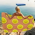 thumbnail image 5 of Matoen Lightweight Thin Beach Towel Oversized 59"x30" Microfiber Sand Free Towels for Adult Quick Dry Travel Camping Beach Accessories Vacation Gift, 5 of 6