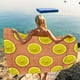 thumbnail image 5 of Toalla de playa de microfibra, súper colorida, resistente a la arena, multiusos, para viajes, piscina, 76 x 152 cm, 5 of 6