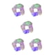 thumbnail image 2 of Qarigey Diadema de fiesta brillante 3 modos de luz Diadema con pilas Discoteca LED Headwear, Blanco Coche 100cm 5piezas, 2 of 6