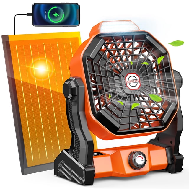 Ventilador solar Drchop X20