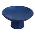 thumbnail image 1 of Ceramic Footed Display Bowl Navy 1Pack 5.89X5.89X2.95In, 1 of 8