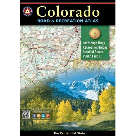 Rare Railroad Map Atlas - Colorado benchmark road & recreation atlas: 9780929591124