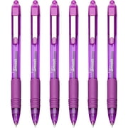Zebra Z-Grip Smooth Ballpoint Pen - 1.0mm - Purple - Pack of 6
