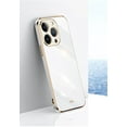 thumbnail image 1 of Luxury Silicone Case For iPhone 15 14 13 12 11 Pro Max Mini XS Max XR 7 8 15 Plus Soft Shockproof Phone Back Cover White For iPhone 12 Mini, 1 of 6