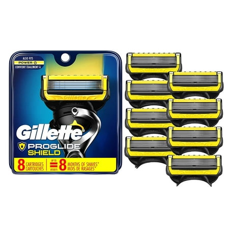Gillette ProGlide Shield Mens Razor Blade Refill | 8 Cartridges