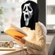 thumbnail image 2 of Halloween Scream Mask, Scary Ghost Face Mask, Horror Full Head Latex Mask for Adults Men, Horrible Skull Face Mask for Halloween Costume Cosplay, 2 of 5