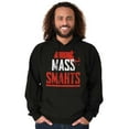 thumbnail image 5 of Massachusetts Funny Boston Accent MA Hoodie Sweatshirt Women Men Brisco Brands L, 5 of 6