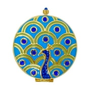 Estée Lauder Limited Edition Posh Peacock Perfecting Setting Powder Compact - Empty Case