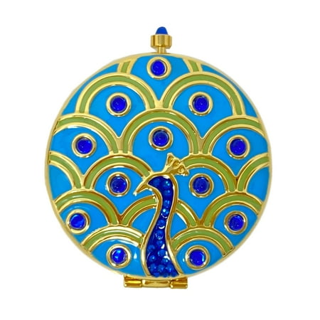 Estée Lauder Limited Edition Posh Peacock Perfecting Setting Powder Compact - Empty Case