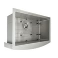 thumbnail image 2 of Zline Kitchen and Bath ZLINE Farmhouse Single Bowl Sink in Stainless Steel with Bottom Grid, 2 of 4