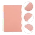 thumbnail image 2 of 8pcs Versatile File Dividers Bookmark Paper Dividers Loose-leaf Page Markers Binders, 2 of 8