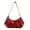 Red, variant on Women’s PU Leather Handbags Fashion Designer Belt-Accent Shoulder Bag Vintage Y2K Modern Mini Chic Hobo Clutch Casual Totes Punk Top Handle Bag Underarm Lady Purse Daily Party Travel Vacation Commute