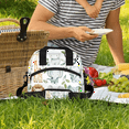 thumbnail image 2 of Herdesigns Animals Lunch Bag for Men Women Adults Wild Animal Jungle Insulated Lunch Box Leakproof Cooler Tote Bag Organizer with Adjustable Shoulder Strap, 2 of 6