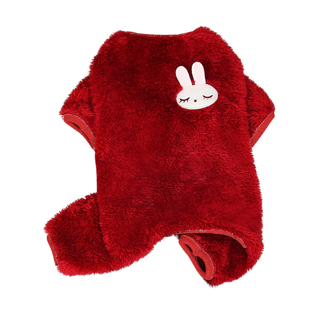Xmarks Fleece Dog Pajamas, Small Dog Sweater Boy Girl, Flannel Dog Pjs, Thermal Dog Jumpsuit