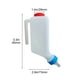 thumbnail image 1 of Jarra de leche invertida pequeña, gran capacidad, alimentación de leche para corderos, tetina gruesa, bebedero de leche veterinario, botella de leche, 800ml, 1 of 2