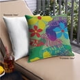 thumbnail image 2 of Ahgly Company Indoor Square Patterned Throw Pillow, 18 inch by 18 inch, 2 of 6