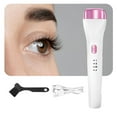 thumbnail image 1 of Rizador de pestañas eléctrico sin pellizcos, herramienta de maquillaje con 3 modos de calentamiento, rizador de pestañas 5D recargable para el hogar, , blanco, 1 of 10