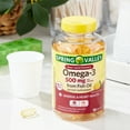 thumbnail image 4 of Spring Valley Daily Maintenance Omega-3 from Fish Oil Dietary Supplement, 500 mg, 180 Count, 4 of 9