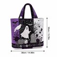 thumbnail image 3 of Halloween Tote Bag, Quilted Tote Bag, Trick Or Treat Shoulder Handbag, Large Capacity For Women, Teen Girls And Holiday Events, 3 of 5